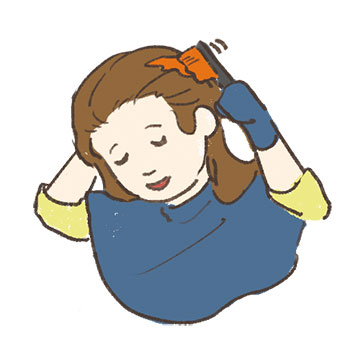 77. ヘアカラーのアレルギーのお話